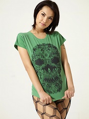 Maria Ozawa Luba Skull T-Shirt